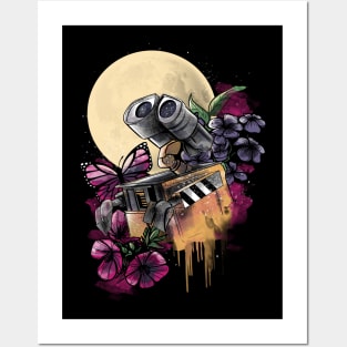 Moonlight Wall-e Posters and Art